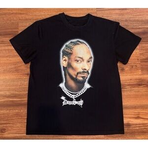 Snoopdogg Black Graphic cotton T-Shirt